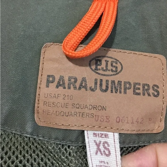 Parajumpers women's military-style parka jacket in an army green cotton blend XS - Picture 4 of 12